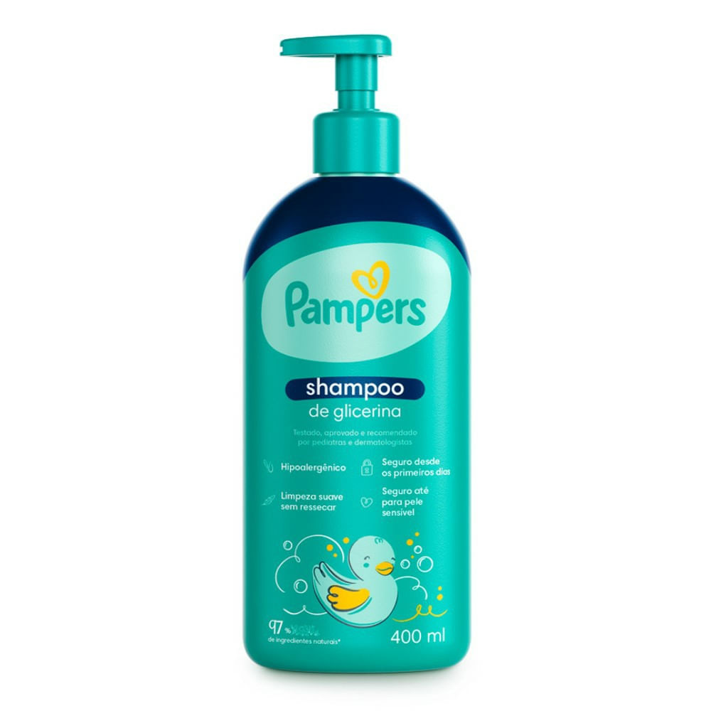 Encontraproduto.com.br - Shampoo Pampers 400ml Glicerina