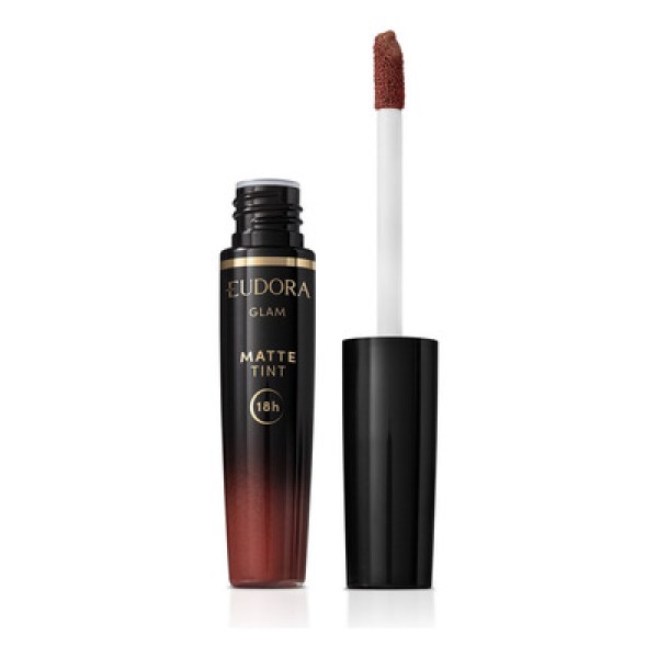 Encontraproduto.com.br - Batom Líquido Eudora Glam Matte Tint Vinho Sublime 4ml