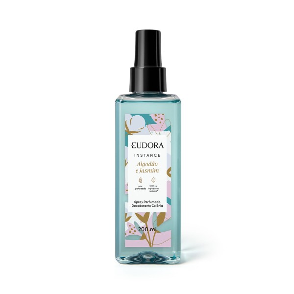 Encontraproduto.com.br - Perfume Eudora Instance Algodão e Jasmim 200ml Unico