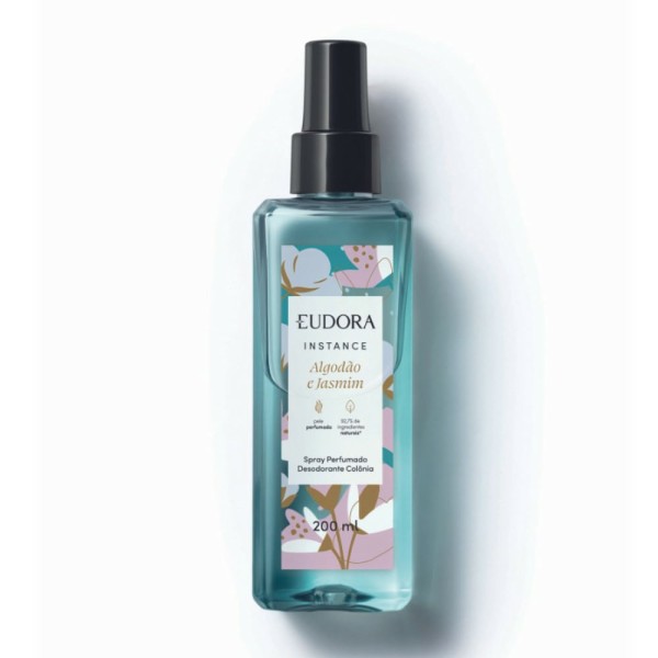 Encontraproduto.com.br - Perfume Eudora Instance Algodão e Jasmim 200ml Unico