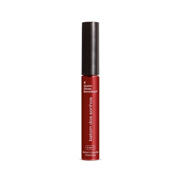 Encontraproduto.com.br - Quem Disse Berenice Batom Cremoso dos Sonhos Vermelho 5ml