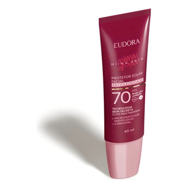 Encontraproduto.com.br - Protetor Solar Facial Antioleosidade Fps 70 Niina Skin 40ml