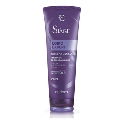 Shampoo Desamarelador Siàge Eudora -cabelos Loiros / Brancos