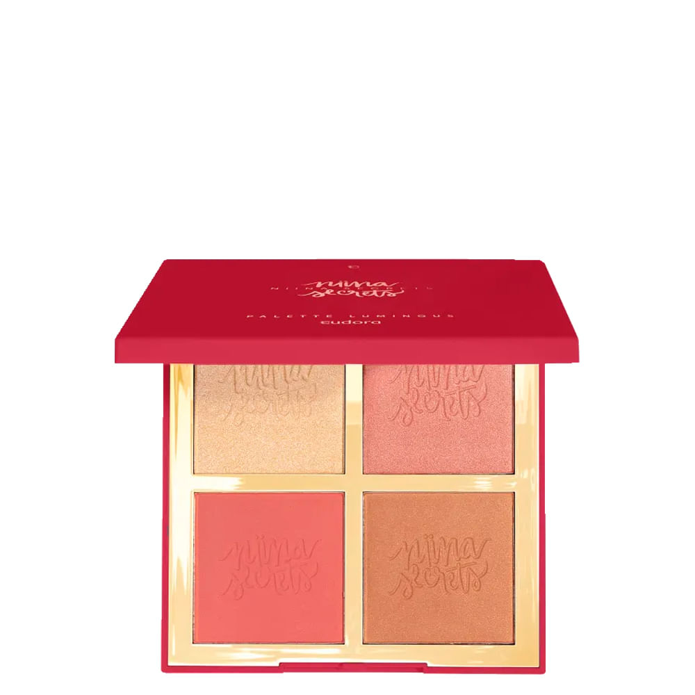 Paleta Multifuncional Cor 01 Luminous Niina Secrets Eudora - 12g