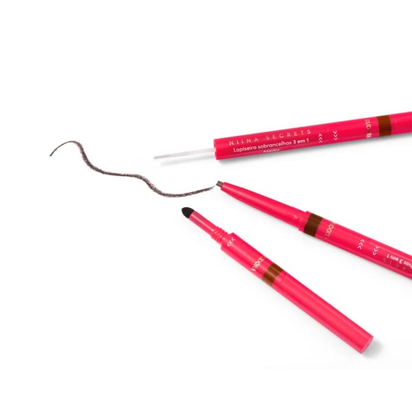 Encontraproduto.com.br - Lapiseira Para Sobrancelha Niina Secrets  1,1gr Escura