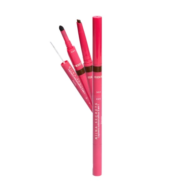 Encontraproduto.com.br - Lapiseira Para Sobrancelha Niina Secrets  1,1gr Escura