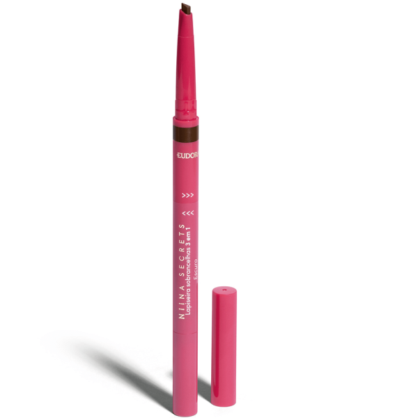 Encontraproduto.com.br - Lapiseira Para Sobrancelha Niina Secrets  1,1gr Escura