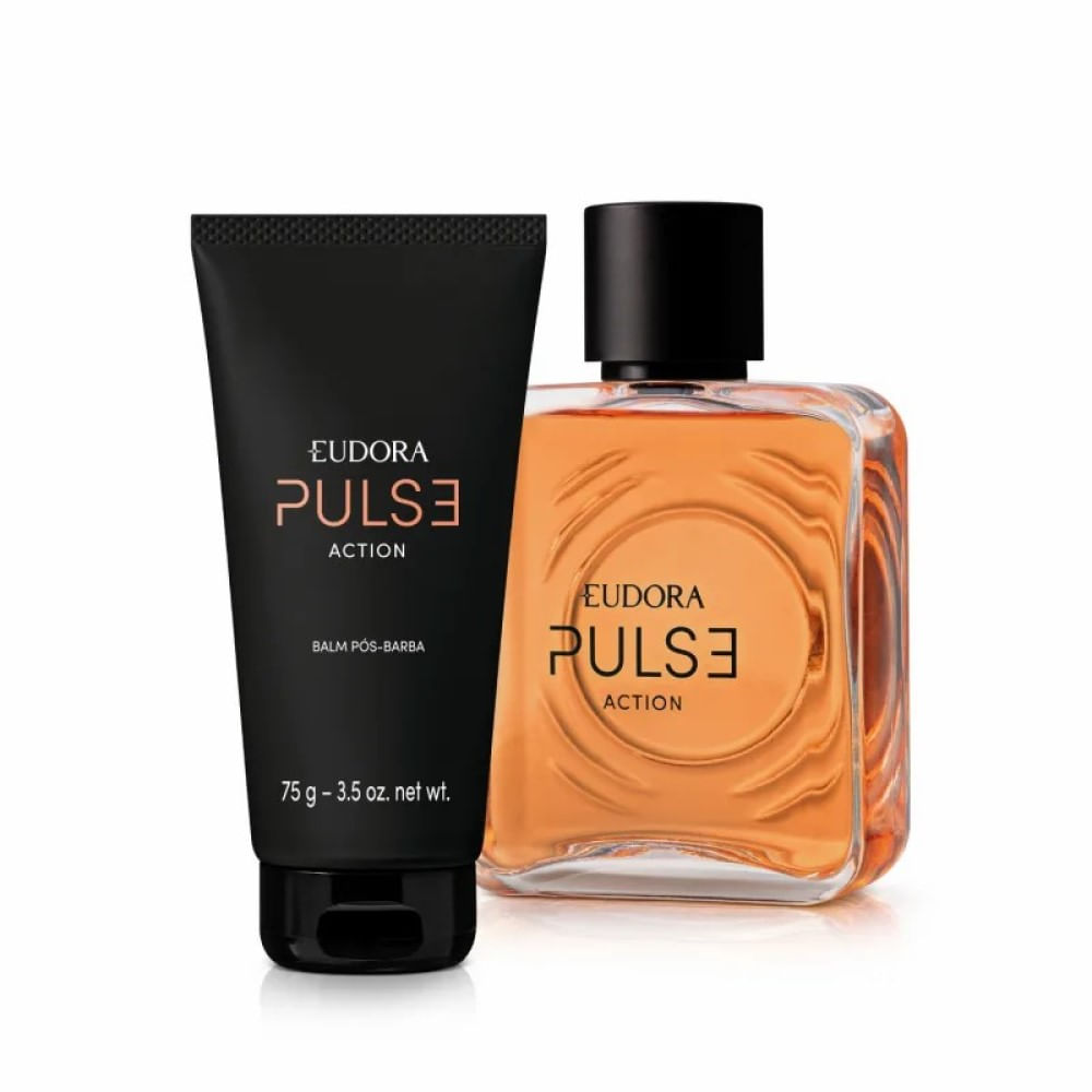 Encontraproduto.com.br - Kit Presente Pulse Action (2 Itens) - Eudora
