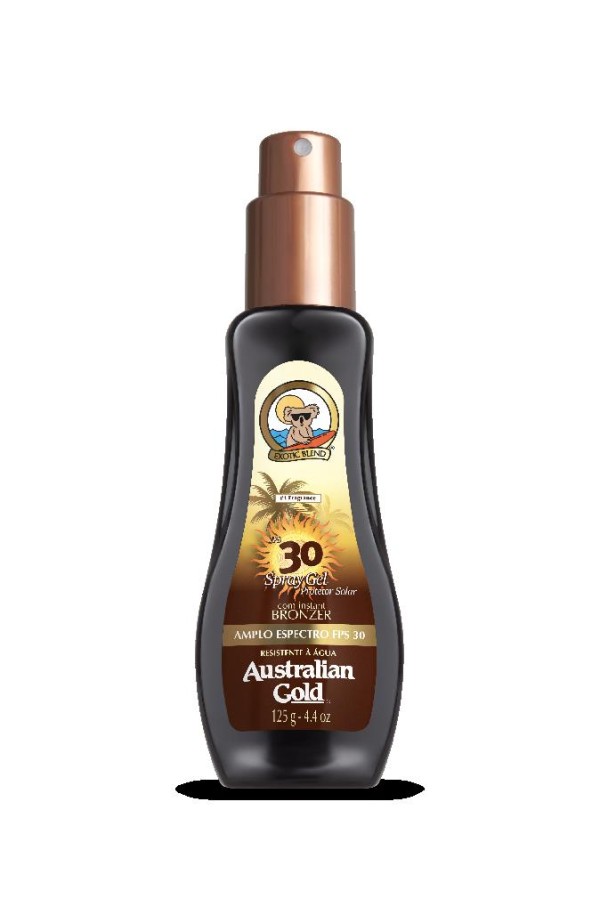 Encontraproduto.com.br - Protetor Solar Corporal Australian Gold FPS30 Spray Gel 125ml