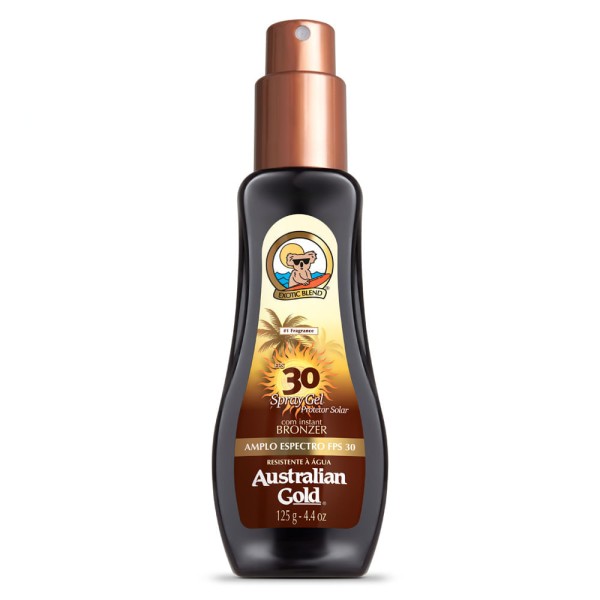 Encontraproduto.com.br - Protetor Solar Corporal Australian Gold FPS30 Spray Gel 125ml
