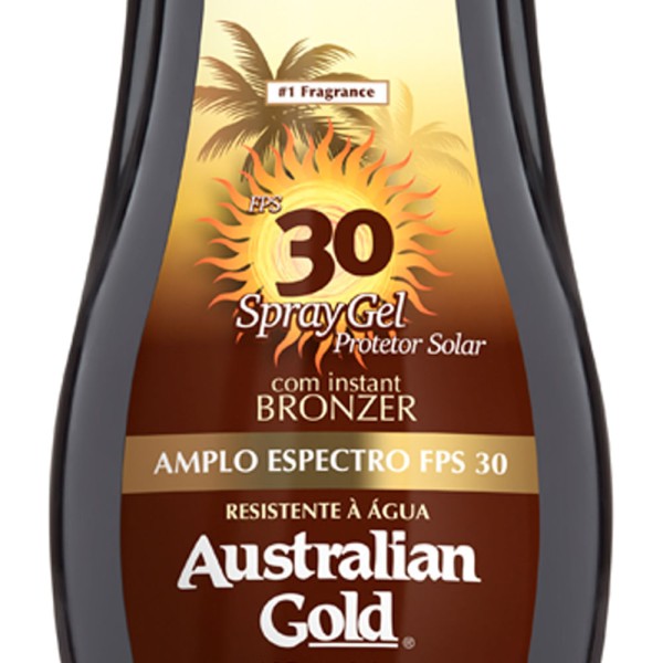 Encontraproduto.com.br - Protetor Solar Corporal Australian Gold FPS30 Spray Gel 125ml