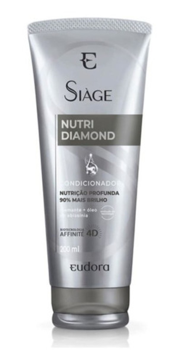 Condicionador Eudora Siàge Nutri Diamond Frasco 200ml