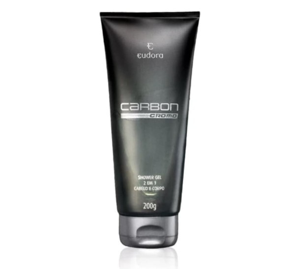 Encontraproduto.com.br - Shampoo Gel Cabelo e Corpo Carbon Cromo 200ml QHS - Eudora