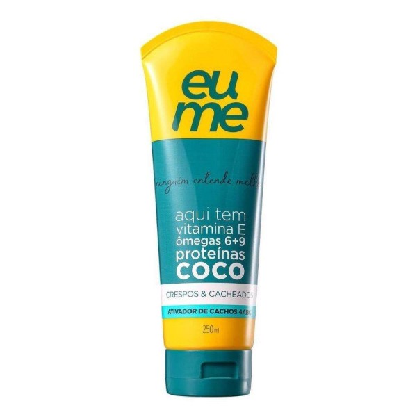 Encontraproduto.com.br - EuMe Crespos e Cacheados Ativador de Cachos 4ABC 250mL