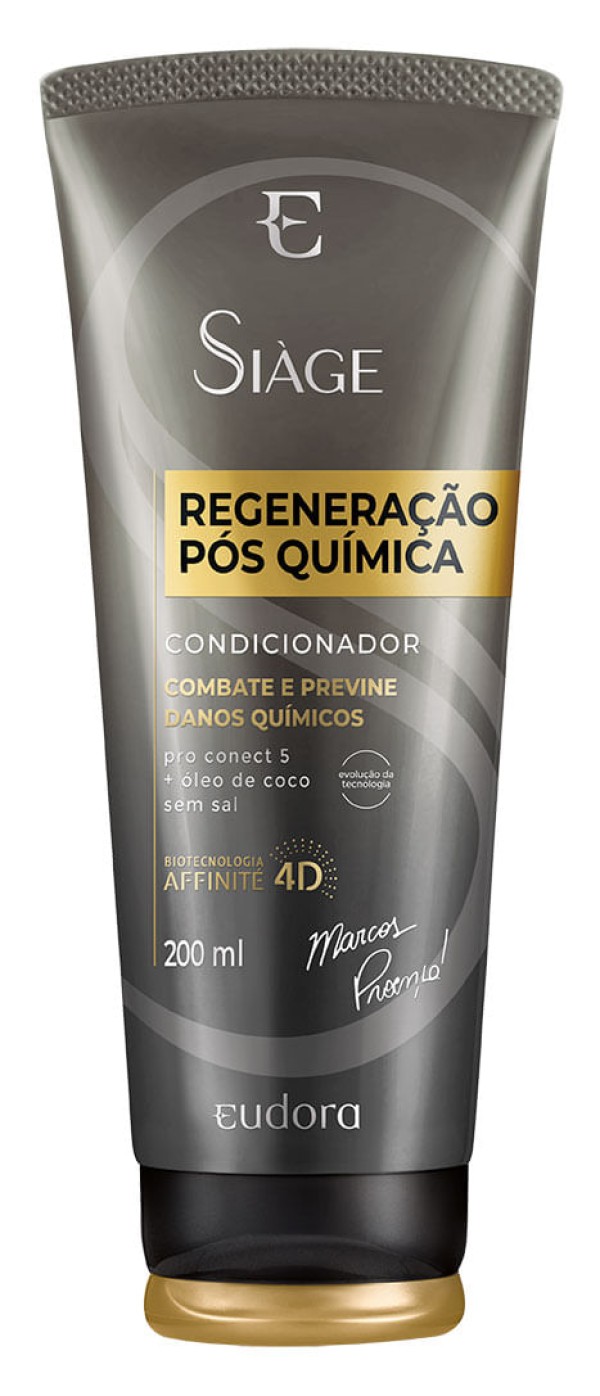 Condicionador Eudora Siàge Regeneração Pós Química 200Ml