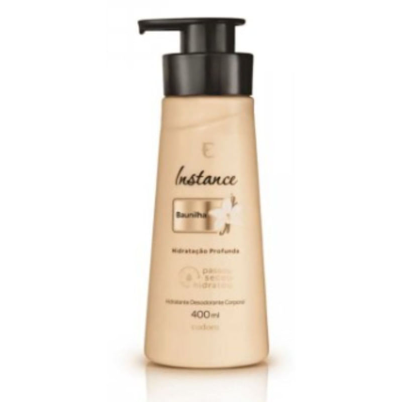 Encontraproduto.com.br - Loção Hidratante Eudora Instance Baunilha 400ml