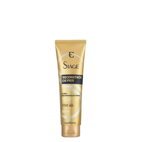 Encontraproduto.com.br - Creme Capilar Eudora Siàge Cream Recontrói os Fios 100Ml