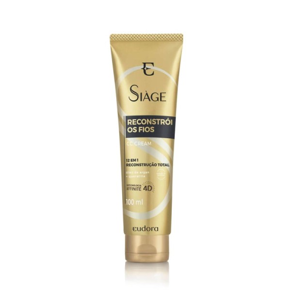 Encontraproduto.com.br - Creme Capilar Eudora Siàge Cream Recontrói os Fios 100Ml