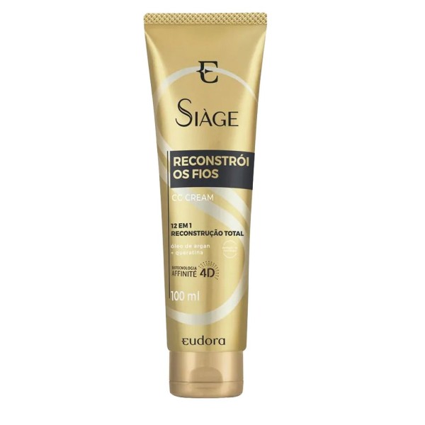 Encontraproduto.com.br - Creme Capilar Eudora Siàge Cream Recontrói os Fios 100Ml