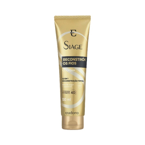 Encontraproduto.com.br - Creme Capilar Eudora Siàge Cream Recontrói os Fios 100Ml