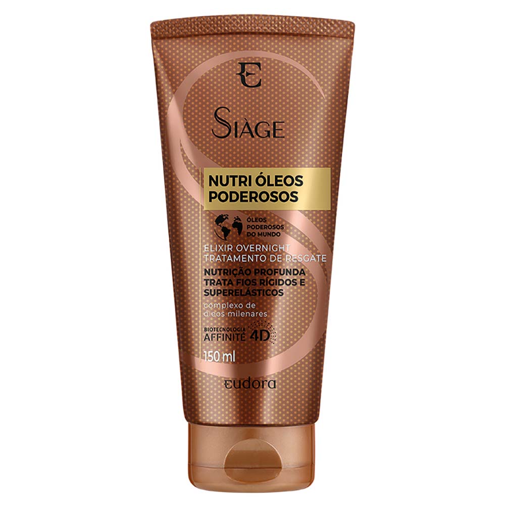 Encontraproduto.com.br - Elixir Capilar Overnight Nutri Óleos Poderosos Siàge Eudora - 150ml