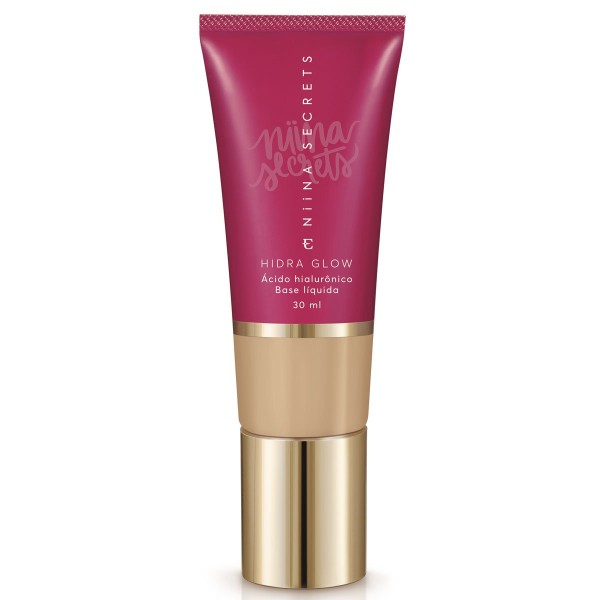 Encontraproduto.com.br - Base Niina Secrets Liquida Hidra Glow 30ml Cor 10