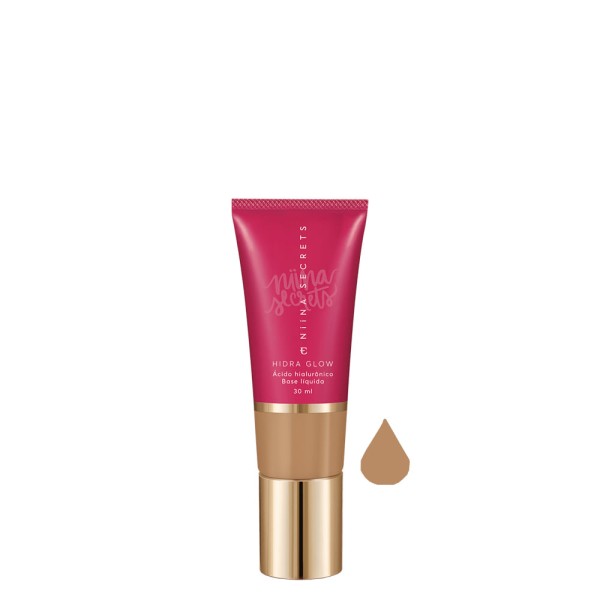 Encontraproduto.com.br - Base Líquida Niina Secrets Hidra Glow Cor 55 - 30ml