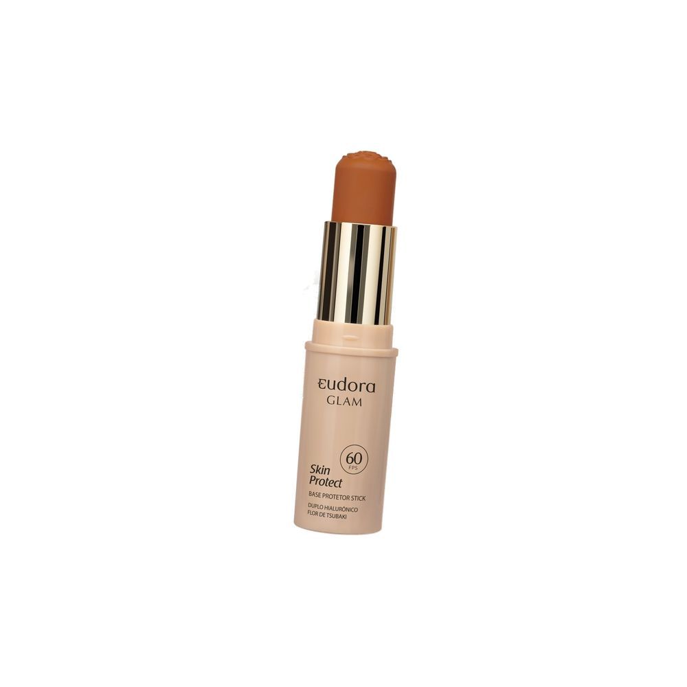 Encontraproduto.com.br - Eudora Base Protetor Stick Glam Skin Protect Cor 85 8,2g