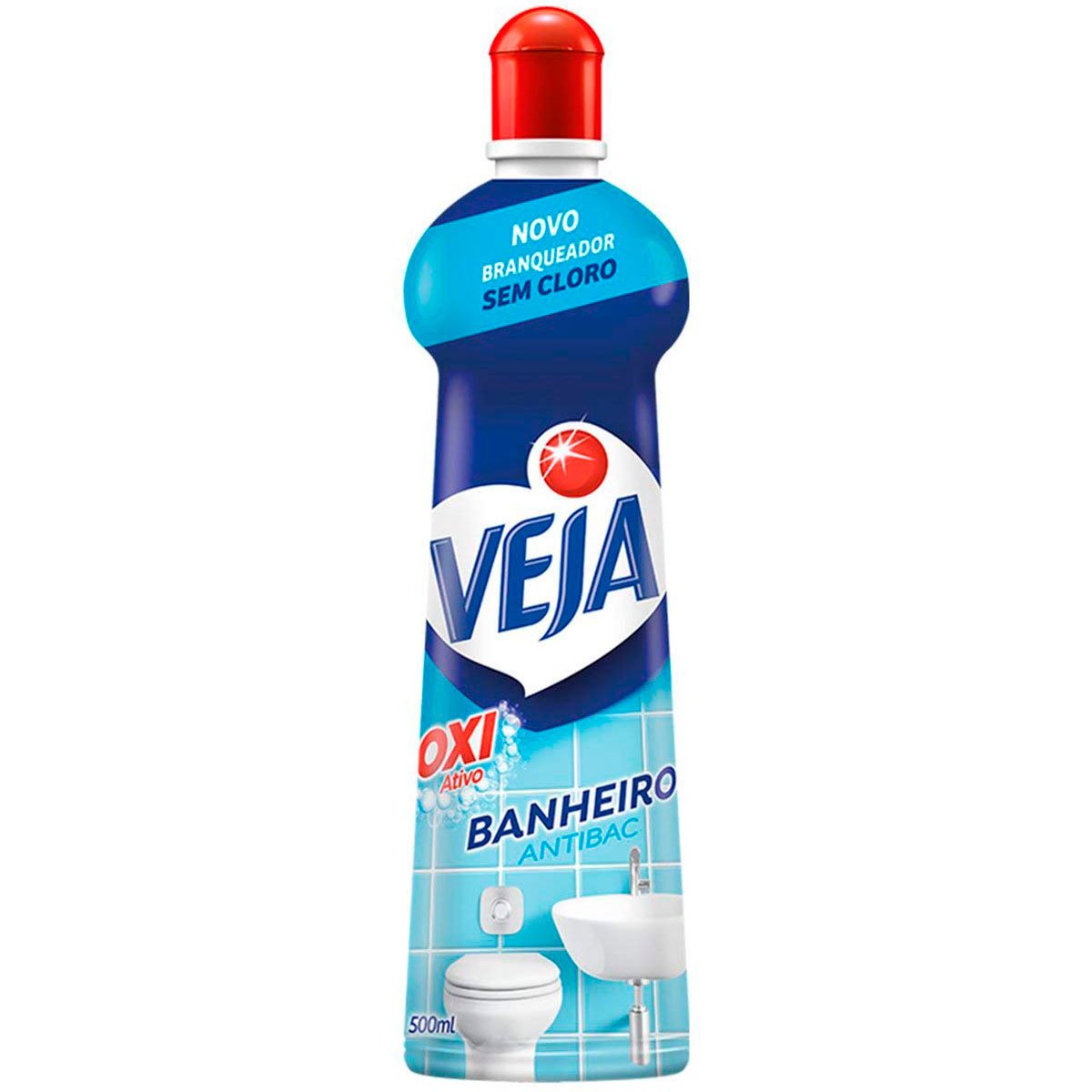 Encontraproduto.com.br - Limpador Anti Bac Veja Banheiro Oxi 500ml