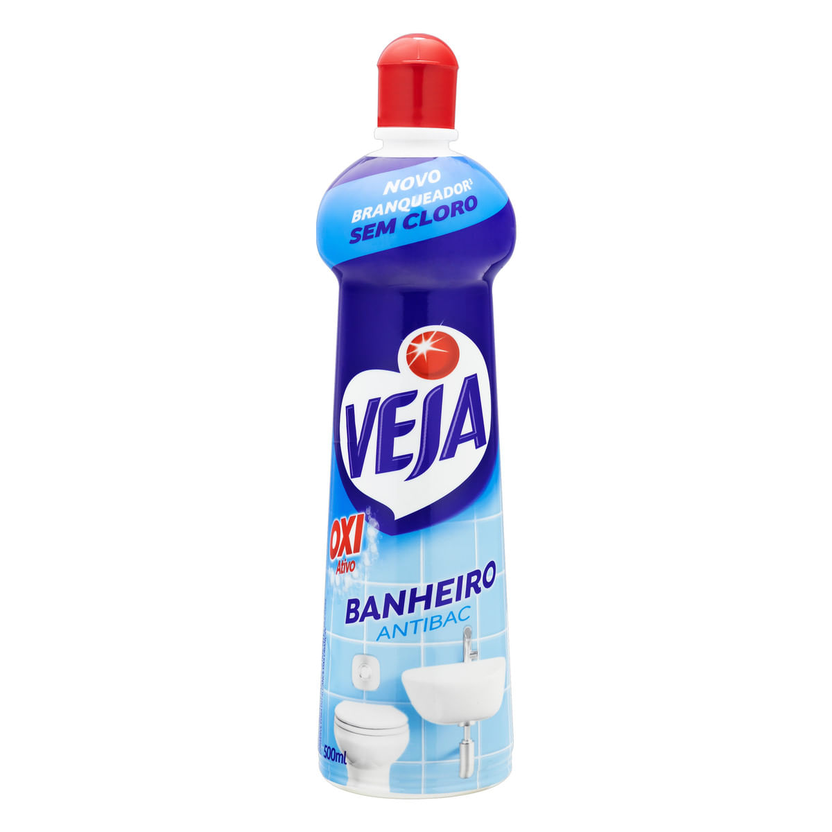 Encontraproduto.com.br - Limpador Anti Bac Veja Banheiro Oxi 500ml