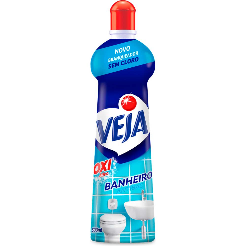 Encontraproduto.com.br - Limpador Anti Bac Veja Banheiro Oxi 500ml