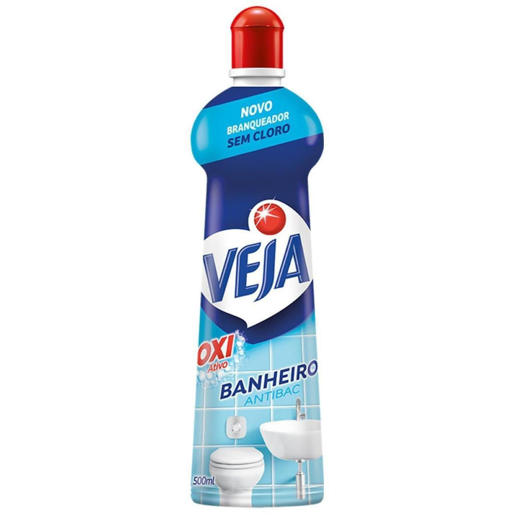 Encontraproduto.com.br - Limpador Anti Bac Veja Banheiro Oxi 500ml