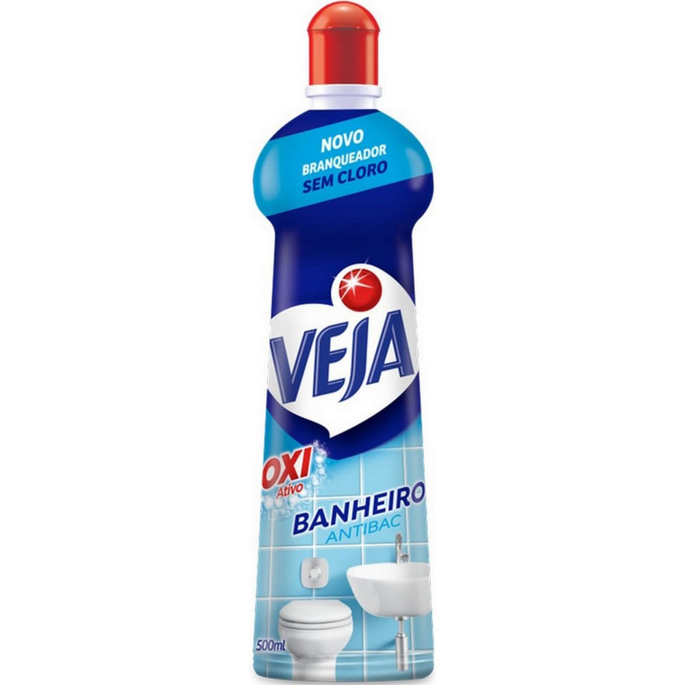 Encontraproduto.com.br - Limpador Anti Bac Veja Banheiro Oxi 500ml