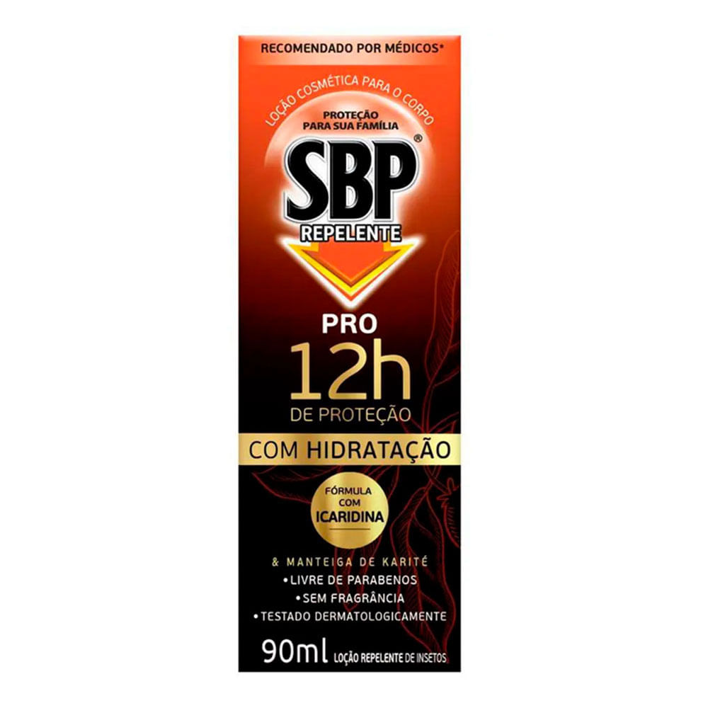 Encontraproduto.com.br - Repel Sbp Pro Locao E Hidrat 90Ml
