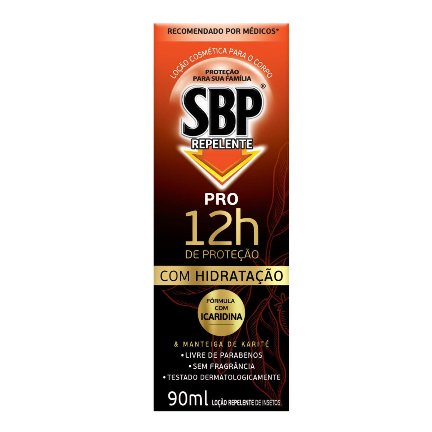 Encontraproduto.com.br - Repel Sbp Pro Locao E Hidrat 90Ml