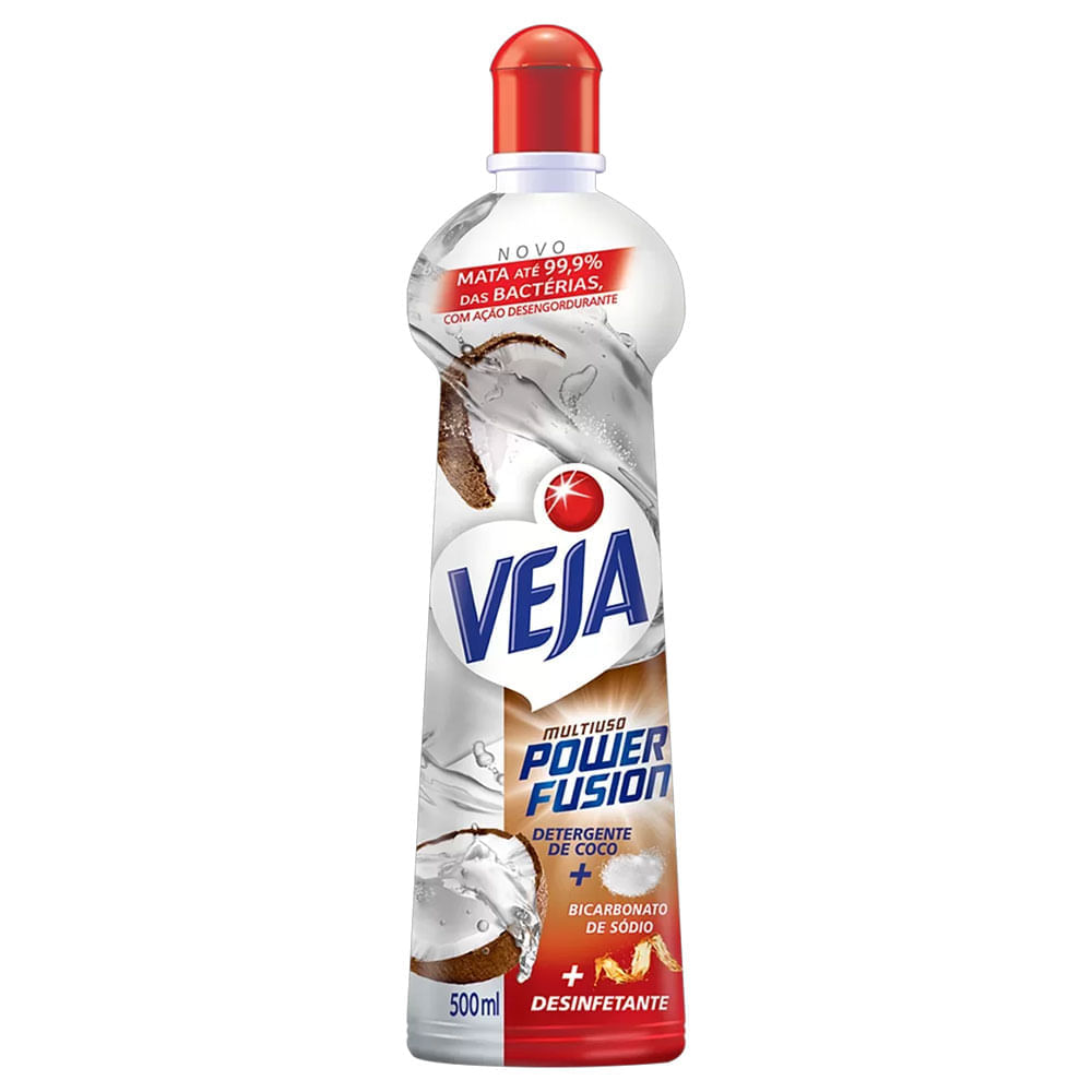 Encontraproduto.com.br - Desinfetante Multiuso Veja Power Fusion Coco 500ml