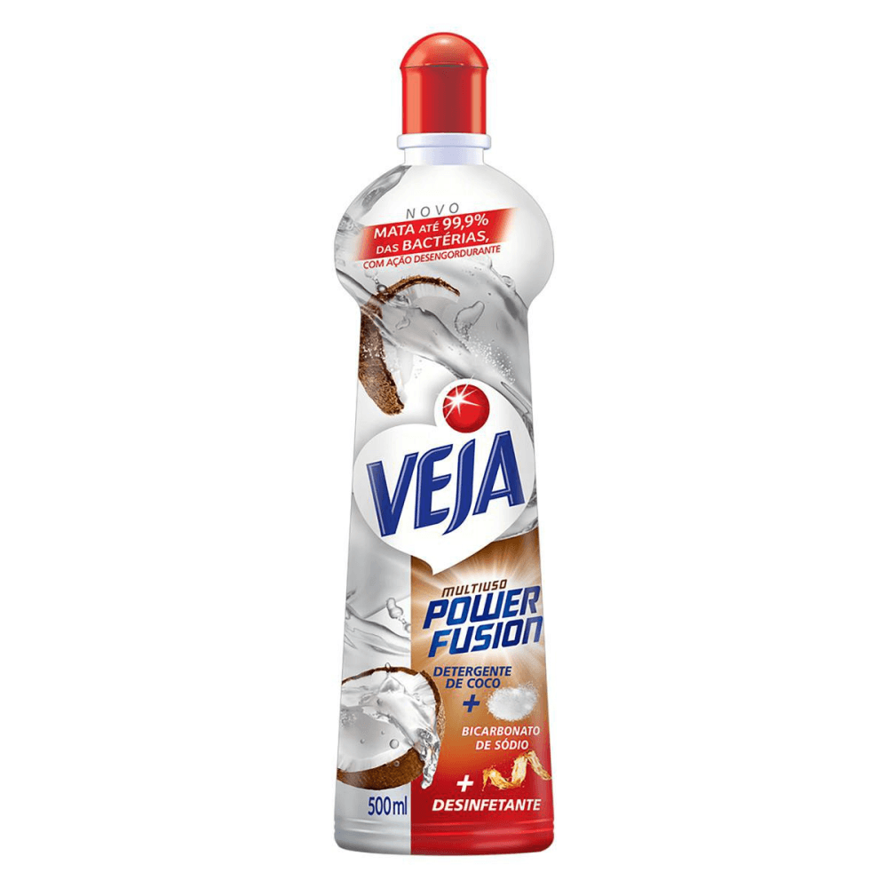 Encontraproduto.com.br - Desinfetante Multiuso Veja Power Fusion Coco 500ml