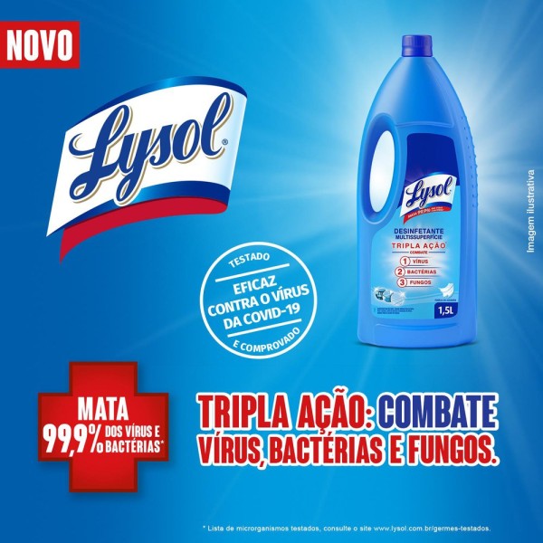 Encontraproduto.com.br - Desinfetante Lysol Liquido Pureza do Algodao