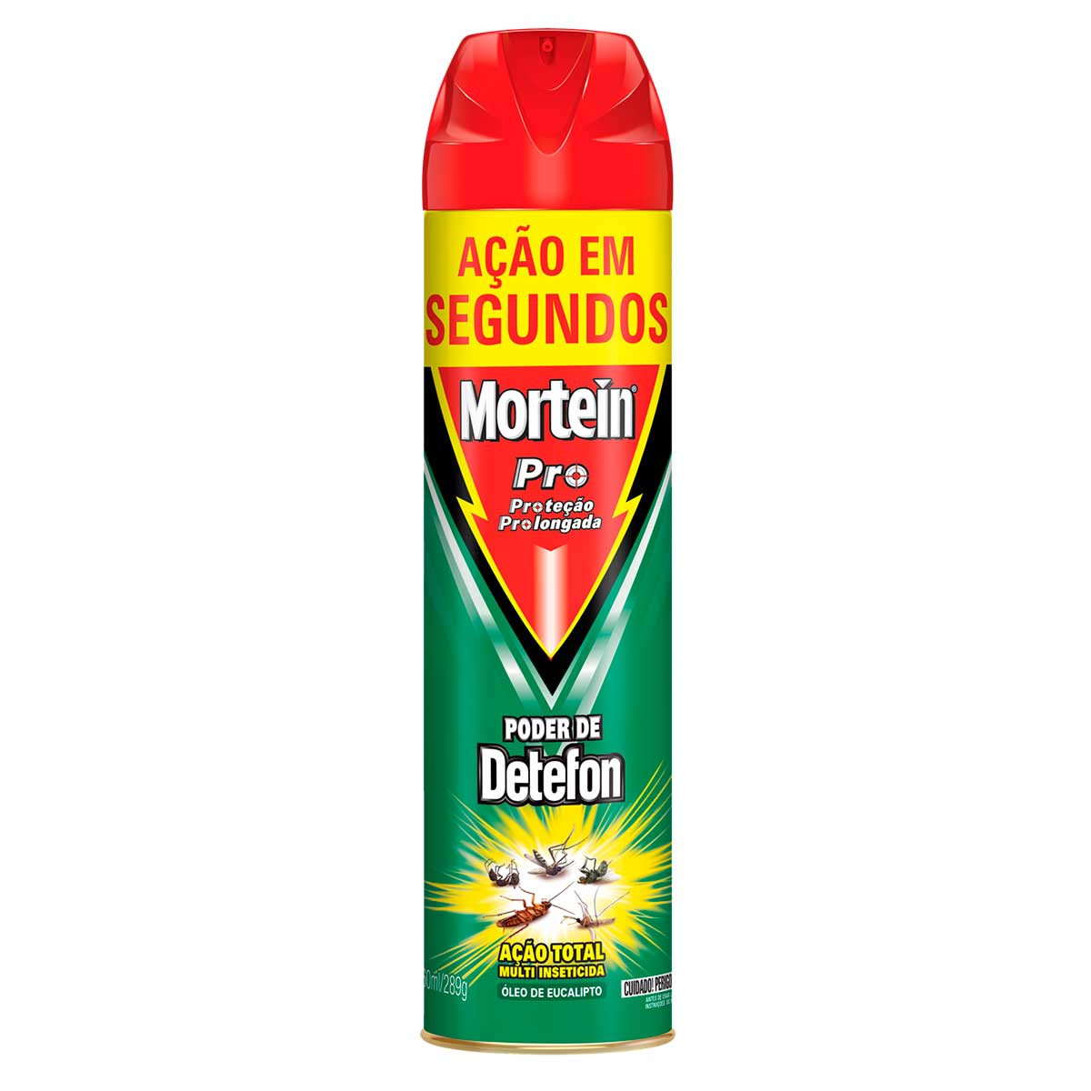 Encontraproduto.com.br - Mortein Aerossol Poder de Detefon Eucalipto 360ml