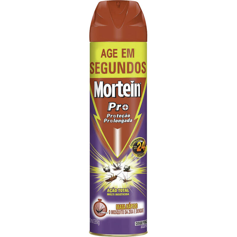 Encontraproduto.com.br - Multi Inseticida Aerossol Mortein Pro Ação Total Frasco 360ml