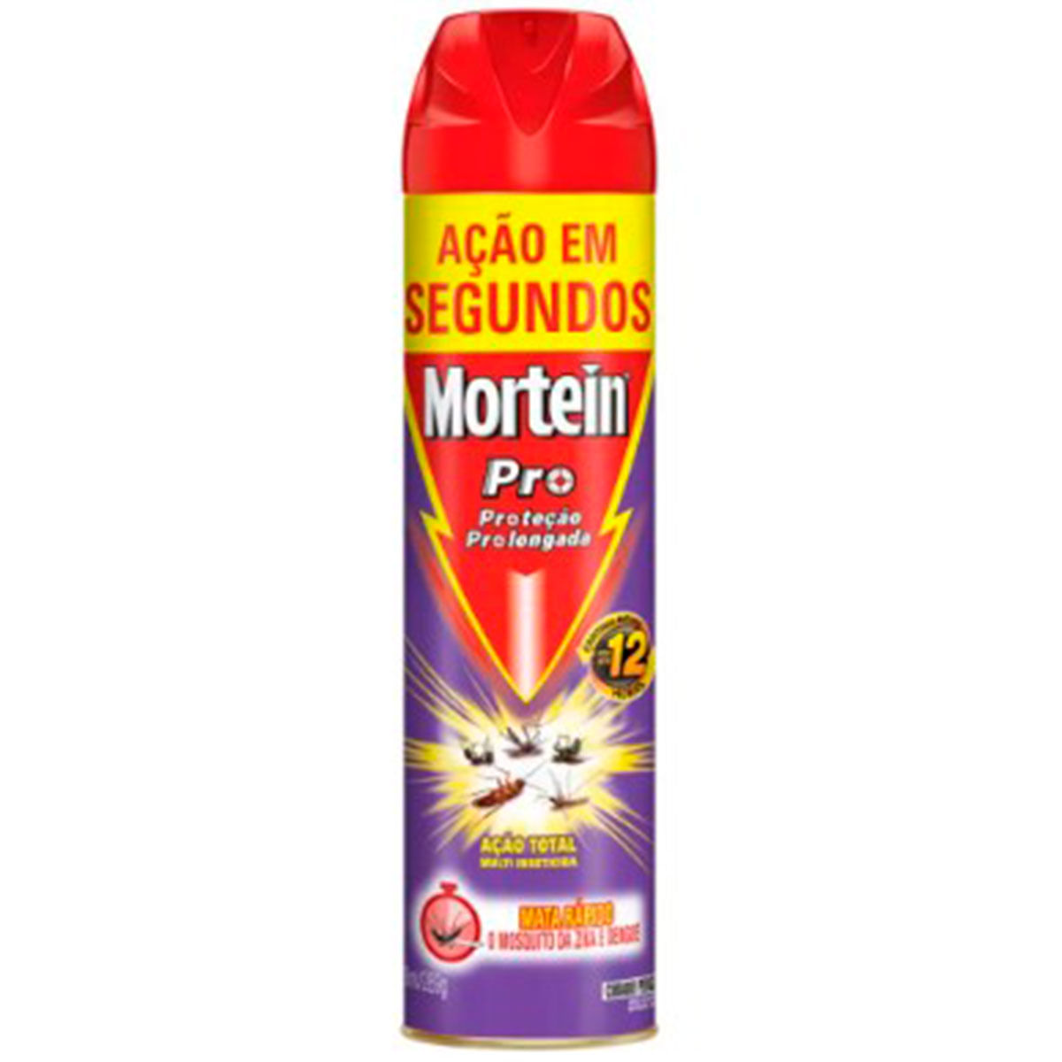 Encontraproduto.com.br - Multi Inseticida Aerossol Mortein Pro Ação Total Frasco 360ml