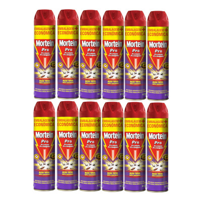 Encontraproduto.com.br - Multi Inseticida Aerossol Mortein Pro Ação Total Frasco 360ml