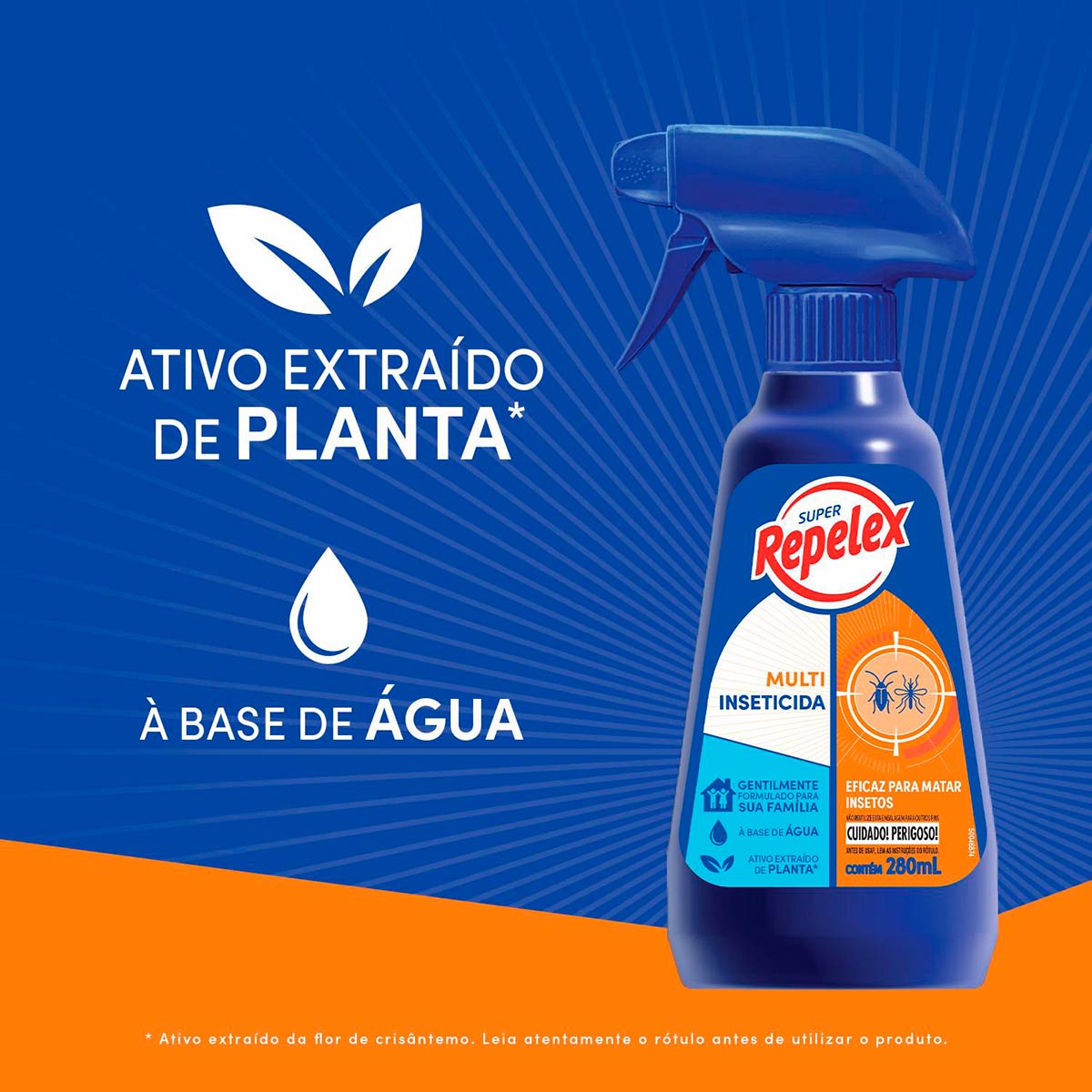 Encontraproduto.com.br - Inseticida Repelex Multi 280ml