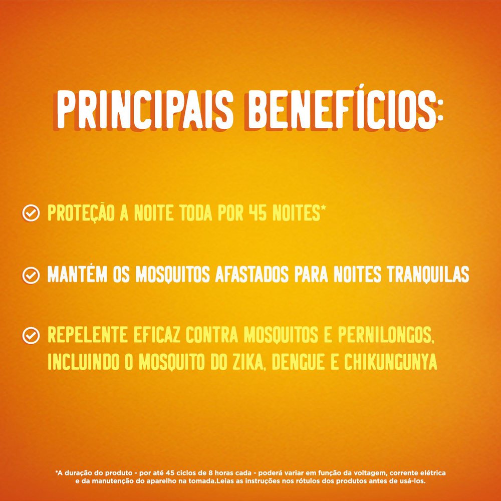 Encontraproduto.com.br - Inseticida Elétrico SBP Refil 45 Noites 35ml Grátis Aparelho