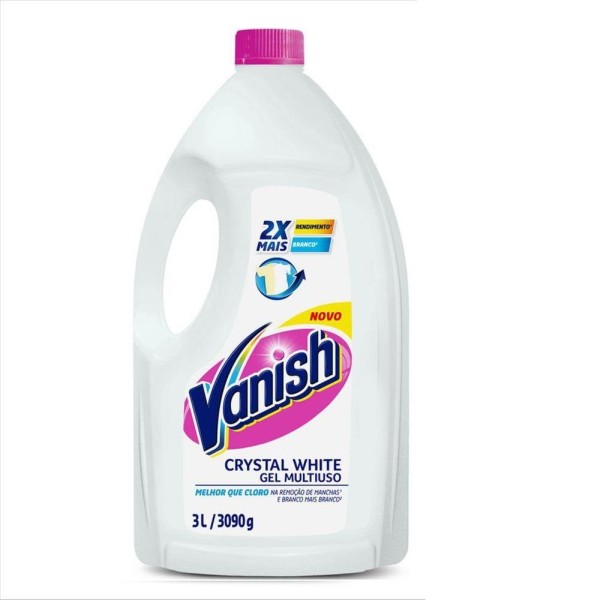 Encontraproduto.com.br - Tira Manchas em Gel Vanish White Frasco com 3L