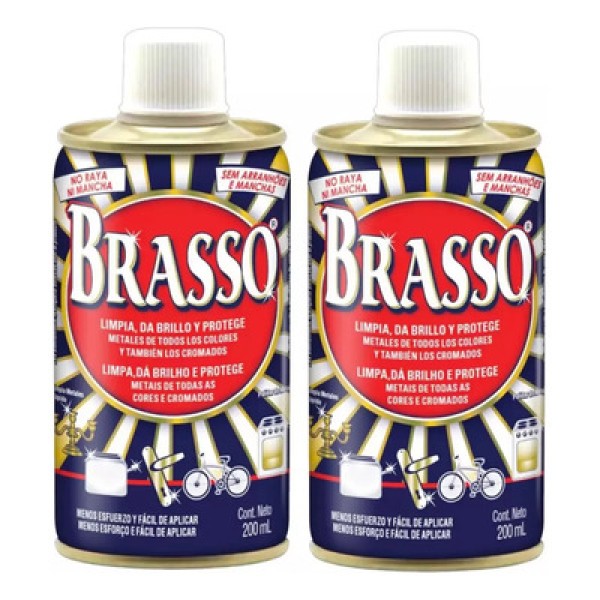 Encontraproduto.com.br - Polidor de Metais Brasso 200ml