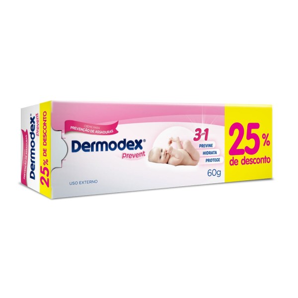 Encontraproduto.com.br - Dermodex Prevent Creme - Bisnaga com 60g