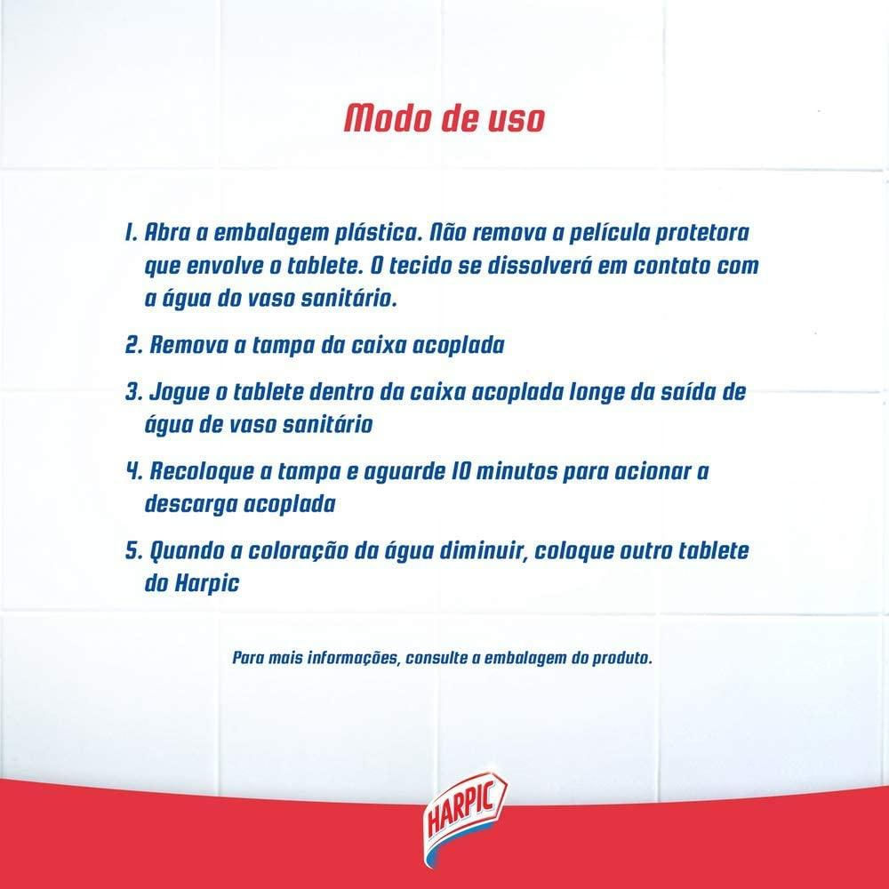 Encontraproduto.com.br - Bloco Sanitário para Caixa Acoplada Harpic Pinho 1 unidade