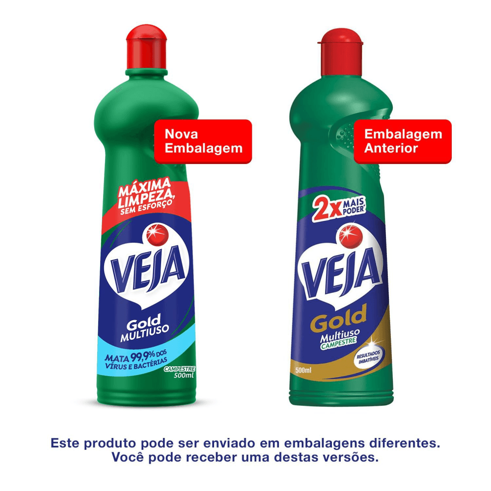 Encontraproduto.com.br - Limpador Multiuso Veja Gold Campestre 500ml