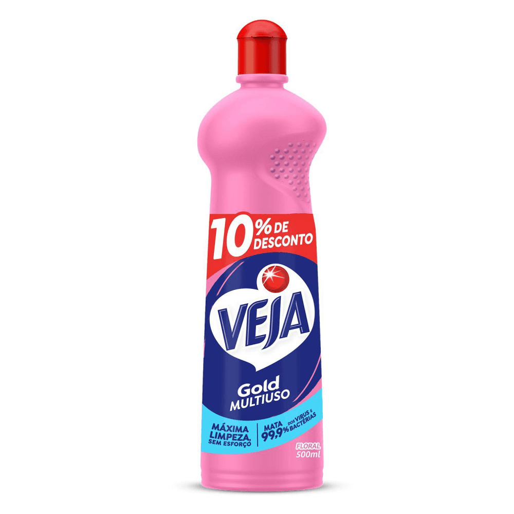 Encontraproduto.com.br - Limpador Multiuso Veja Gold Floral 500ml